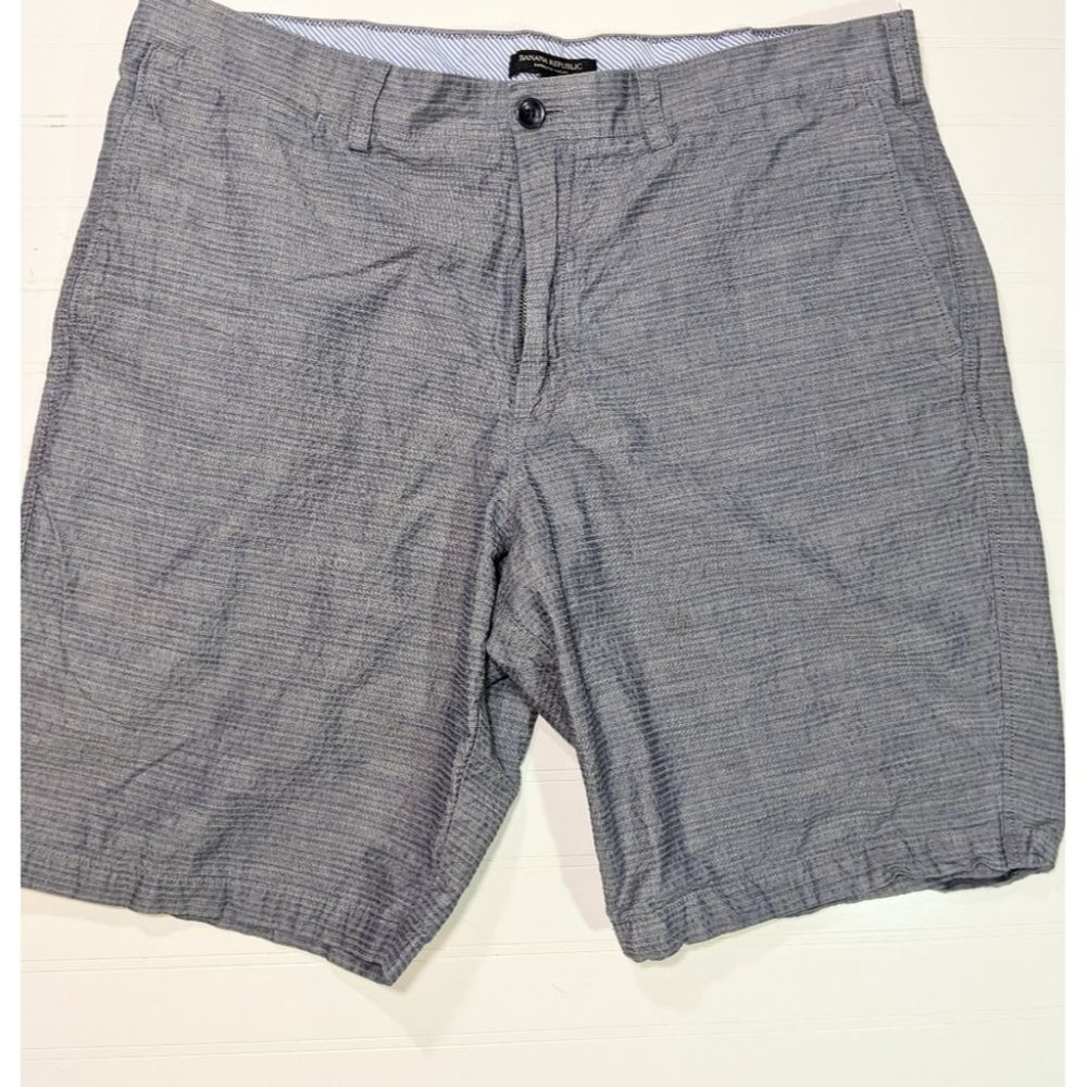 Banana Republic Blue/Gray Emerson Short